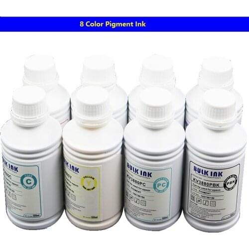 INK WAY 8X1000ML non-OEM PIGMENT Ink Refill For Epson P400 printer cartridge cis ciss