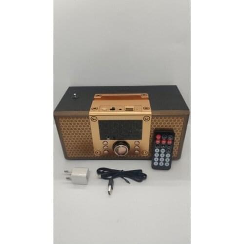 Everton Rt-702 Bluetooth Controlled Nostalgic Looking Radio & Music Player