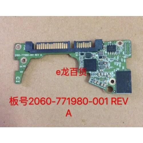 HDD PCB logic board printed circuit board 2060-771980-001 REV A P1 P2 for WD 2.5 SATA hard drive repair data recovery