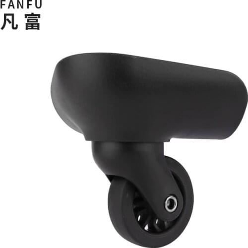 Pull rod box Mute casters black wheels Accessories repair Casters for suitcase Luggage mute wheel Suitcase accessories wheels