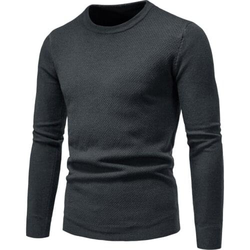 2021 New Spring Casual 100% Cotton Warm Sweater Pullovers Men Autumn Fashion 3D Geometric Soft Sweater Jumpers Men Plus