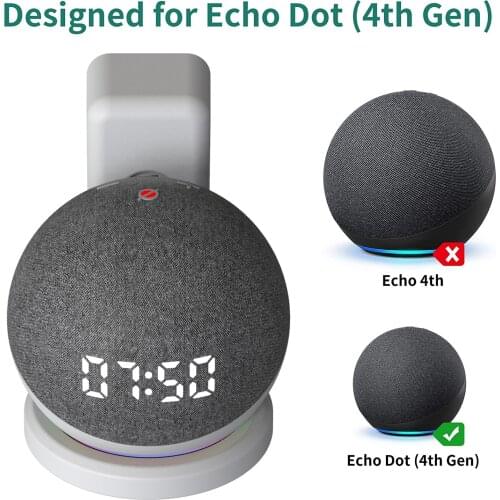 Speaker Wall Mount Holder Stand Space Saving Accessories For Echo Dot 4th Speaker Wall Bracket For EU US Drop Shipping Wholesale