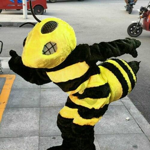 New Product Happy Carnival Mascot Halloween Wasp Cosplay Performance Costume Adult Use Birthday Party Advertising Parade Set