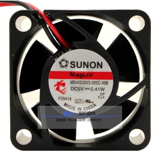 NEW SUNON 5V MB40200V3-000C-A99 4CM 4020 DC cooling fan