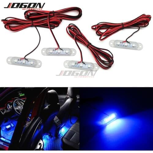 Ambient Light Under Foot Well Seat For Toyota Land Cruiser LC200 Prado FJ150 Highlander RAV4 Fortuner Hilux For Nissan Patrol