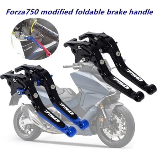 Motorcycle Accessories CNC Adjustable Foldable Extendable Scooter brake Clutch lever For HONDA FORZA NSS 750 FORZA750 NSS750