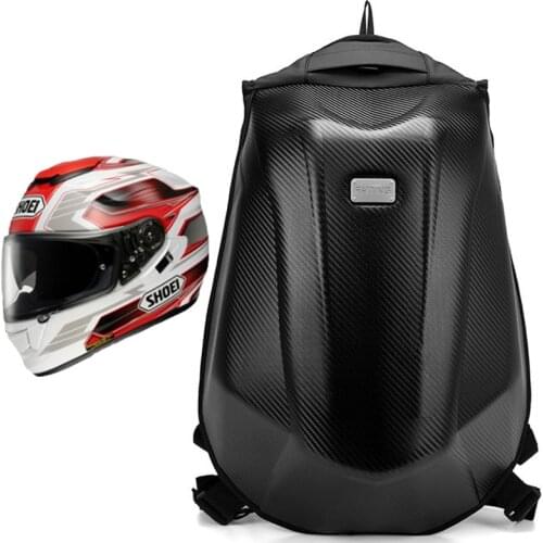 Knight backpack mens motorcycle helmet bag locomotive and motorcycle equipment bag waterproof hard shell riding backpack women