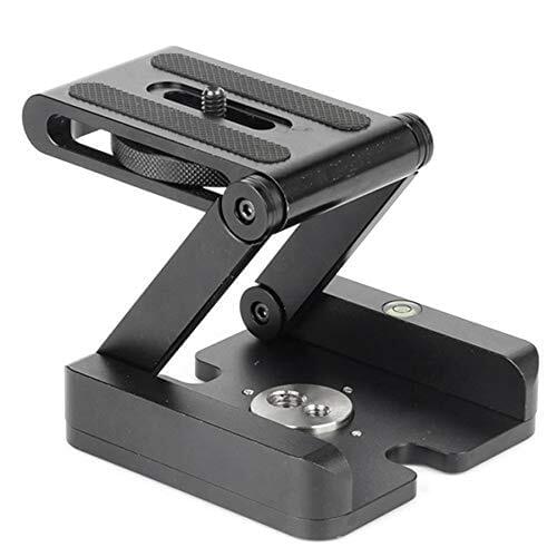 ZUOCHEN Z-Folding Pan/Tilt Panorama Track-Tracking Camera Tripod Gimbal Black