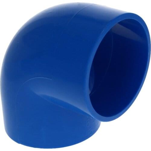 Blue Pipe Connector Tube Jointer 90 degree Elbow Three-way Fitting Reducing Barbed Kitchen Gardening Tap Connect Accessories