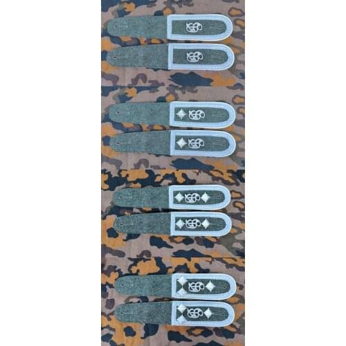 WWII WW2 German Army Gross Deutschland Shoulder Boards closed tress NCO for tunic