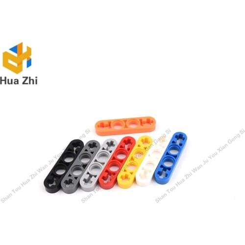 Building Blocks Parts 32449 10PCS Technic Beam 1 x 4 Thin LEGOING MOCS Education