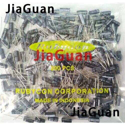 100PCS 35YXJ47M RUBYCON YXJ 35V47UF 5X11MM Aluminum electrolytic capacitor yxj series 47uf 35v hot sale 47uF/35V