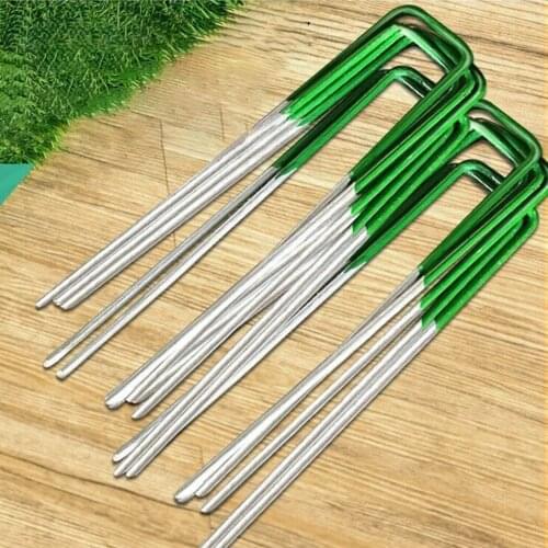 150mm Pins 20pcs Anchor Fake Grass Galvanised Pegs Heavy Duty Metal Staples