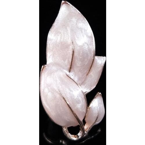 50pcs Oil Dropping Leaf Leaves Pendant Rhinestone Applique Necklace Brooch Accessories Buckle Button Garment Dress Decoration