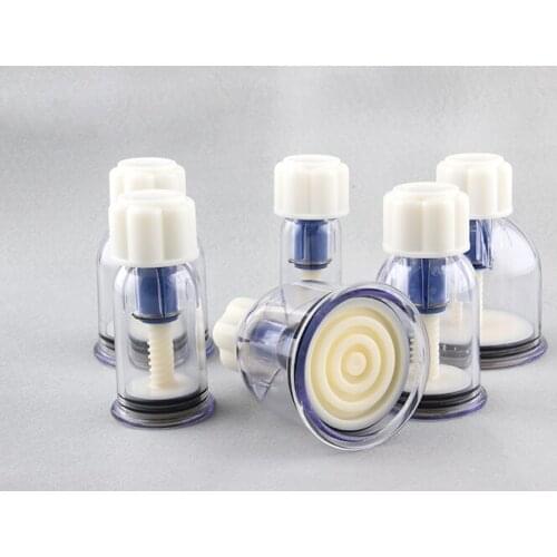6 Pcs Rotary Cupping Set Nipple Enlargement NO-Pump Power Suction Enlarger Kitr