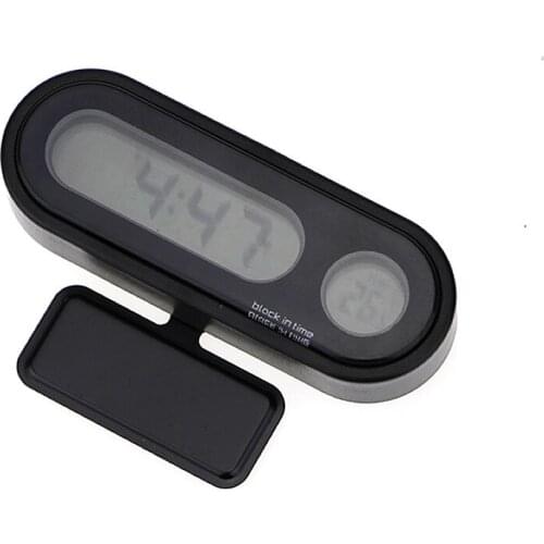 Car Digital LCD Clock & Temperature backlight digital display Screen Auto Accessories