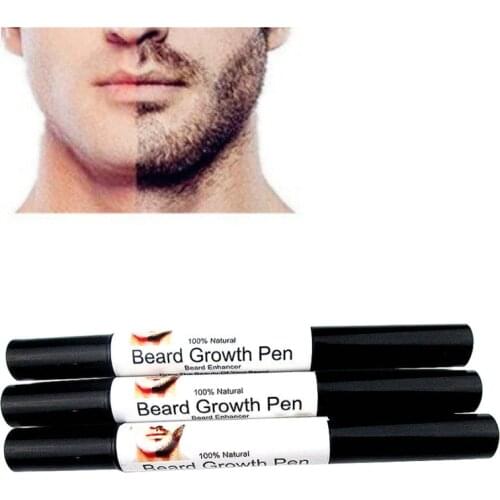 Quick Effective Facial Beard To Grow Lliquid Pen Growth Shaping Beard Growing Liquid Pen Makeup Maquiagem Styling Spray