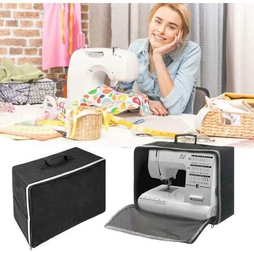 Sewing machine cover Foldable sewing machine cover storage bag Universal sewing machine tote for Brother / Singer sewing machine