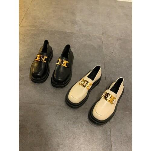 CNFSNJ Leather Pumps