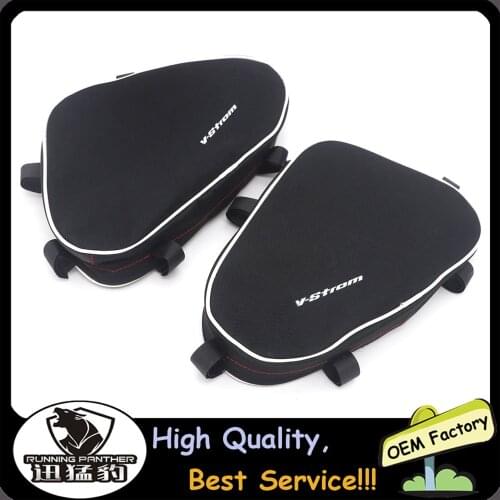 For Suzuki V-Strom 650 DL650 Vstrom650 Vstrom 650 Motorcycle Frame Crash Bars Waterproof Bag Repair Tool Placement Bag