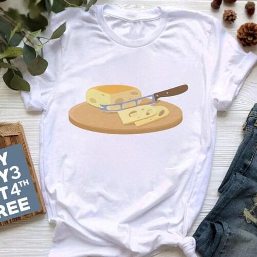Girls T-shirt Cute Cartoon Knife Printing Tshirt Ulzzang Harajuku Ladies T shirt short sleeve Summer Casual t shirt women