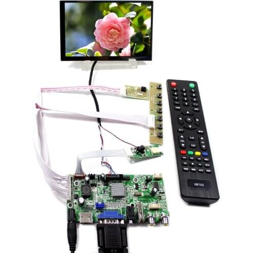 HD MI VGA 2AV USB Audio LCD Controller Board With 5.6inch 1024x600 LTD056ET3A LCD Screen