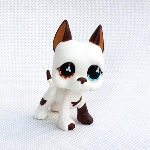 Pet Shop lps Anime Toys Stand Small Short Hair Cat Pink Black Old Original Dog Dachshund Shepherd Great Dane Free Shipping