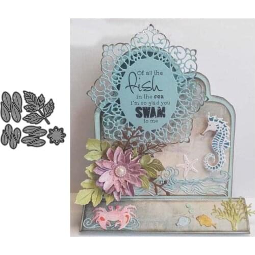 Leaves Metal Cutting Dies for Scrapbooking Handmade Tools Mold Cut Stencil New 2021 DIY Card Make Mould Model Craft Decoration