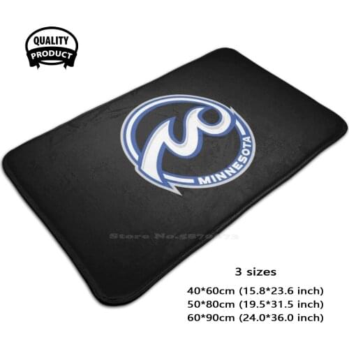 Minnesota W Aps 3D Household Goods Mat Rug Carpet Foot Pad Minnesota W Aps Ice Hockey Ice Game American Sports Hockey Fans