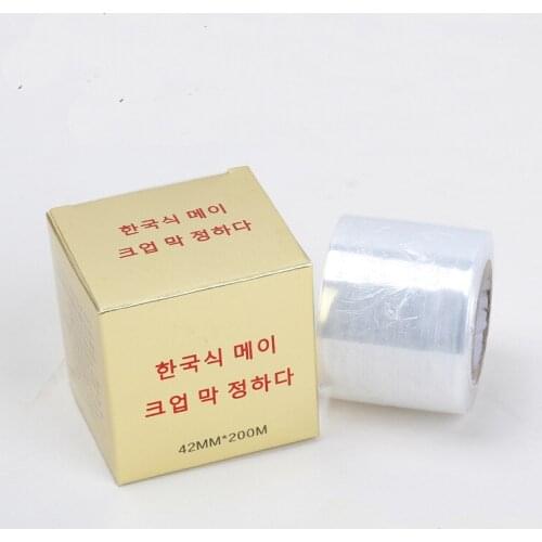 Permanent Makeup Supplies Eyebrow Tattoo Plastic Wrap Preservative Film Microblading Lip Eyebrow Embroidery Barrier Mask Film