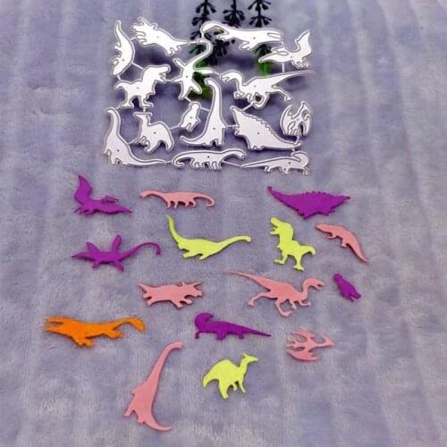 Various dinosaur animals Metal Cutting Dies for DIY Scrapbooking Album Paper Cards Decorative Crafts Embossing Die Cuts