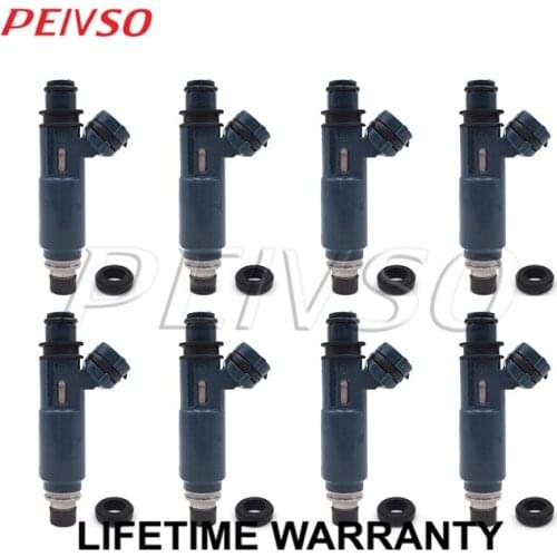 8x 23250-50040 23209-50040 fuel injector for TOYOTA EU/JP LAND CRUISER 2UZ 4.7L 1998~2007
