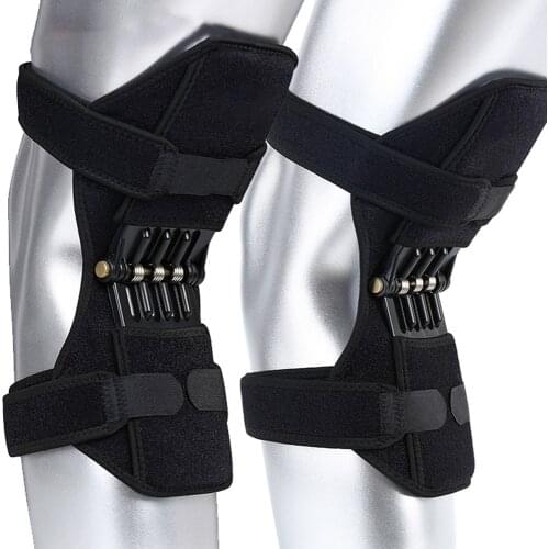 Knee joint protection device Knee Patella Strap Non-slip Power knee stabilizer pads Lift Spring Force Knee Booster Tendon Brace