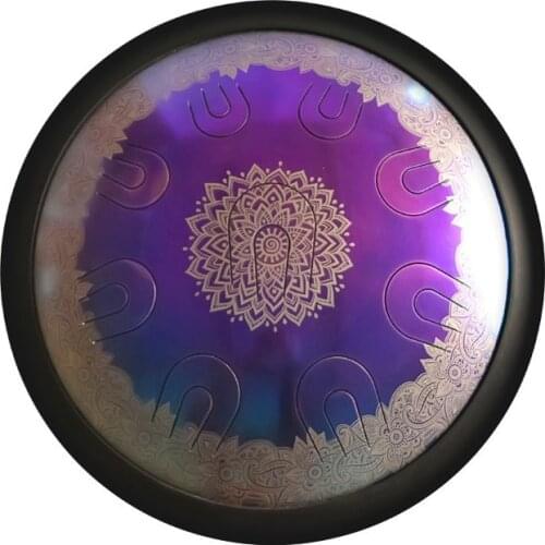 UU Drum Double-Tone Tongue Steel Tongue Drum14Inch HANDPAN Hand Drum 16Inch Steel Drum 18Inch HandPan D Minor Adult Percussion