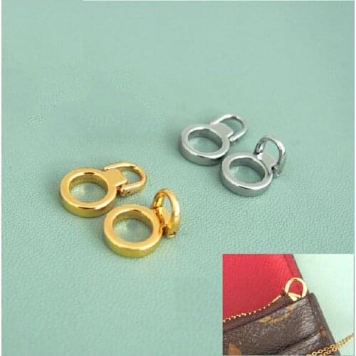 2pcs/10pcs handbag zipper gap ring buckle accessory bag modification DIY hanging ring luggage handbag hardware accessories