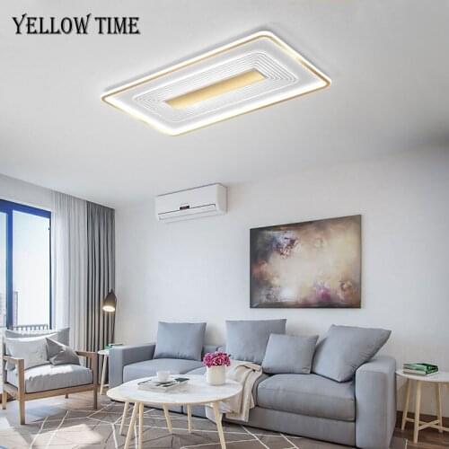 Gold Modern LED Ceiling lamp Indoor Lighting For Living room Bedroom Kitchen Dining room Metal Ceiling Chandelier Lamp Fixtures