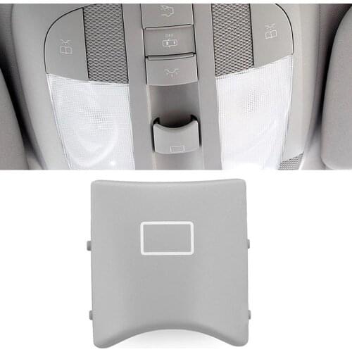 1pcs ABS + PC Car SUV Sunroof Window Switch Button Cover For Mercedes ML/GL/R W164 W251 Ceiling Light Parts car accerssories
