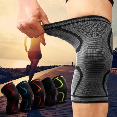 2Pcs Non-Slip Men Women Sports Breathable Knee Pads Support Braces Protectors For Running Hiking Basketball Cycling