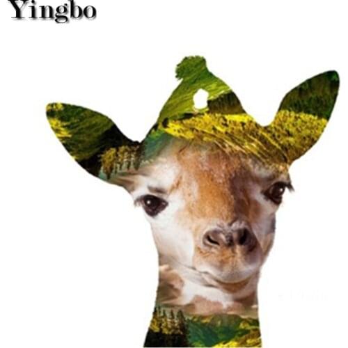 5D diamond painting Giraffe animal abstract landscape full drill square cross stitch product diamond mosaic diamond embroidery