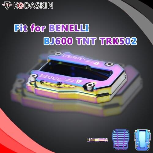 KODASKIN Motorcycle CNC Aluminum Side Stand Enlarge for BENELLI BJ600 TNT TRK502