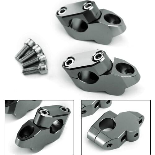 Artudatech Billet Alu 1" Rise 7/8" Handle Bar Risers For Motorcycle ATV Motorbike Quad Motorbike Parts