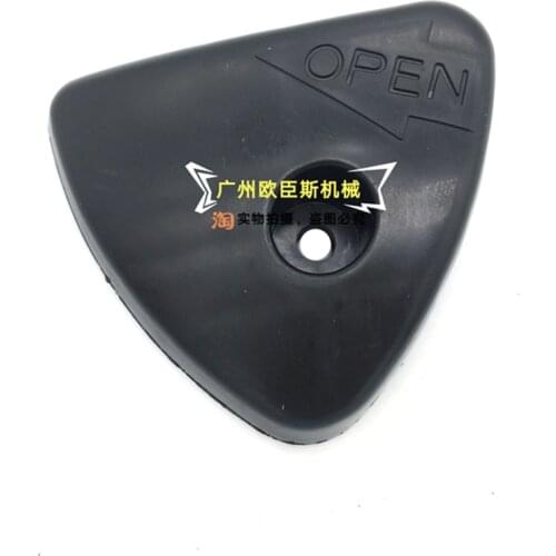 Free shipping for Excavator Hitachi Electric Spray ZAX200 210 240 250 360-3 Cab door lock assembly inside and outside the handle