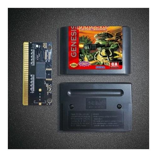 Dinosaurs for Hire - 16 Bit MD Game Card for Sega Megadrive Genesis Video Game Console Cartridge