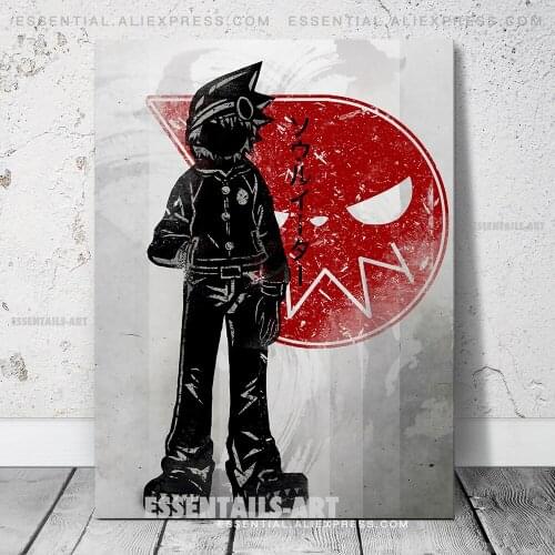 Soul Evans Soul Eater Anime Poster Canvas Wall Art Painting Decor Pictures Bedroom Study Living Room Home Decoration Prints