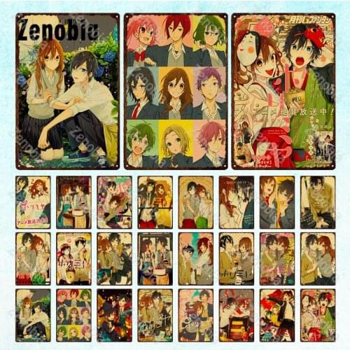 Metal Sign Vintage Comic Tin Signs Plate Movie Anime Character Wall Stickers Decorative Plate for Cinema Metal Poster Home Decor