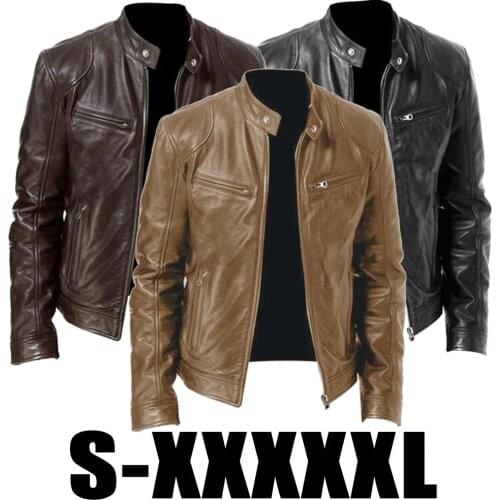 2021 Autumn Winter Fashion Men Microfiber Leather Jacket Fit Real Biker New Vintage Jacket Coat Blouses Male Boy Cool Coats