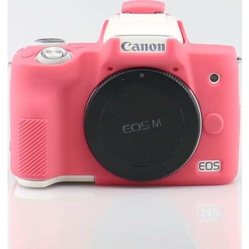 Soft Silicone Protective Skin Case Body Cover for Canon M50 M50 II Digital Camera Non toxic silicone cover