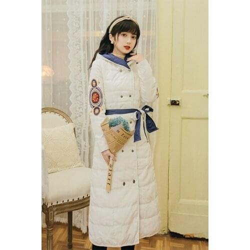 2020 new fashion womens clothing Full Thick Print women coats down coat jacket women