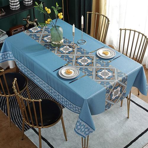 New Printe Rectangle Round Table Cloth Waterproof Plastic PVC Oilproof Tablecloths Table Cover Home Decor Christmas Tablecloth