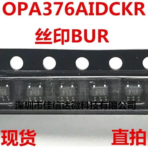100% New Original 5pcs/lot High Quality OPA376AIDCKR OPA376 BUR SC70-5IC